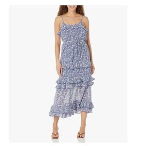 Buffalo David Bitton Women's Melly Strape Layered Ruffle,